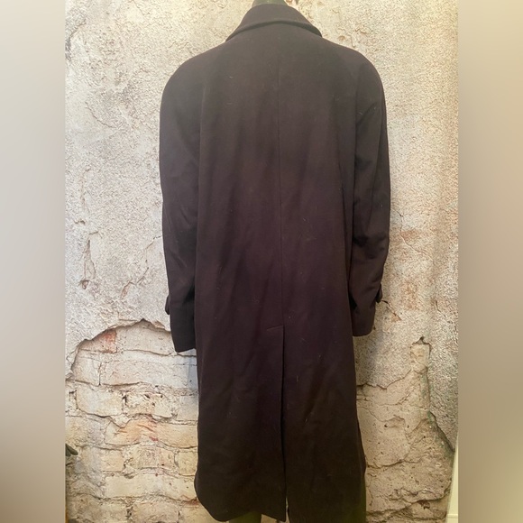 Arzani Black Cashmere/Wool Maxi Coat from Italy - Picture 5 of 10